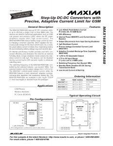 MAX1687 datasheet pdf images