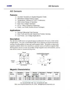 ABH001-00 datasheet pdf images